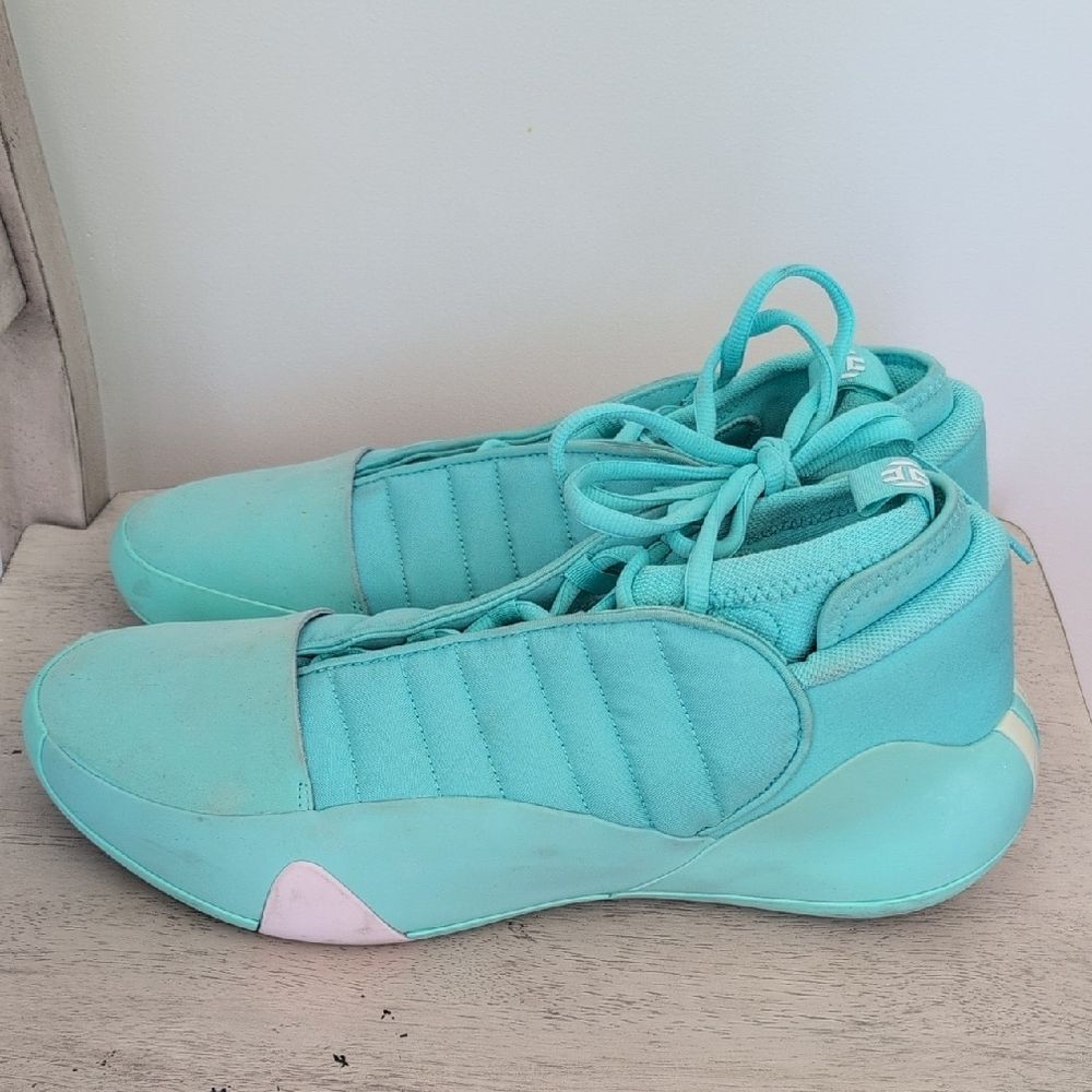 Adidas Harden Vol 7 Flash Aqua Shoes Size 13 Great condition